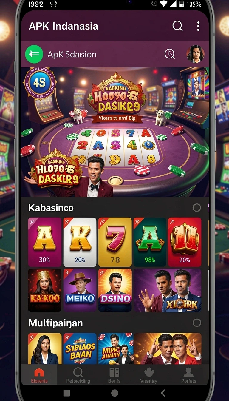 Tampilan utama aplikasi Review Aplikasi vipinvitation yang intuitif dan efisien.