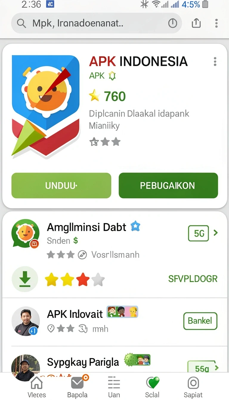 Tampilan utama aplikasi Review Aplikasi menangbet yang intuitif dan efisien.